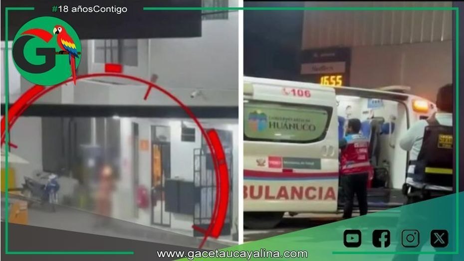 Ataque deja a joven con graves quemaduras en Tingo María
