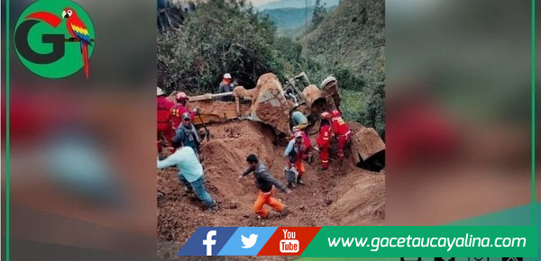 Derrumbe en Conila deja dos muertos y heridos en Amazonas