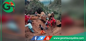 Derrumbe en Conila deja dos muertos y heridos en Amazonas