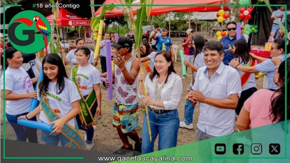 Vista Alegre celebró 63 años con festival del maíz amarillo