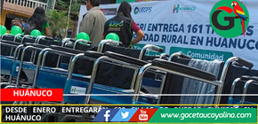 Desde enero entregarán 600 sillas de ruedas clínicas en Huánuco