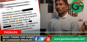 Redes toman con humor parrillada para acusado por muerte de ciudadano brasileño