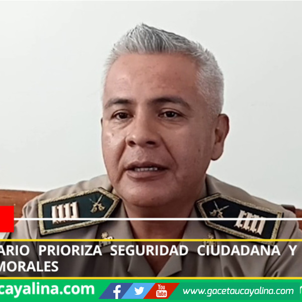 Nuevo comisario prioriza seguridad ciudadana y control de violencia en Morales
