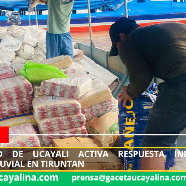 Municipalidad de Ucayali activa respuesta inmediata ante emergencia fluvial en Tiruntan
