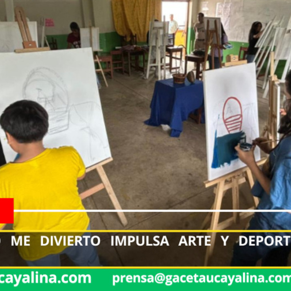 Programa Yo Me Divierto impulsa arte y deporte en Pucallpa