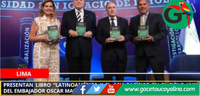Presentan libro “Latinoamérica y el Asia-Pacífico en el Siglo XXI” del embajador Oscar Maúrtua