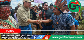 Presidente José Jerí anuncia en Purús estrategia nacional para desarrollar zonas fronterizas