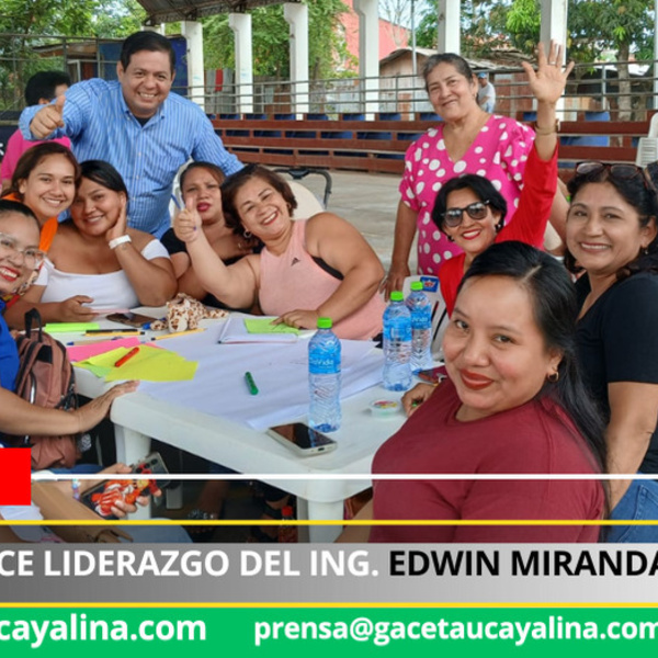 APP fortalece liderazgo del Ing. Edwin Miranda en Ucayali