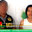 Detienen a mujer por agredir a suboficial PNP en Pucallpa