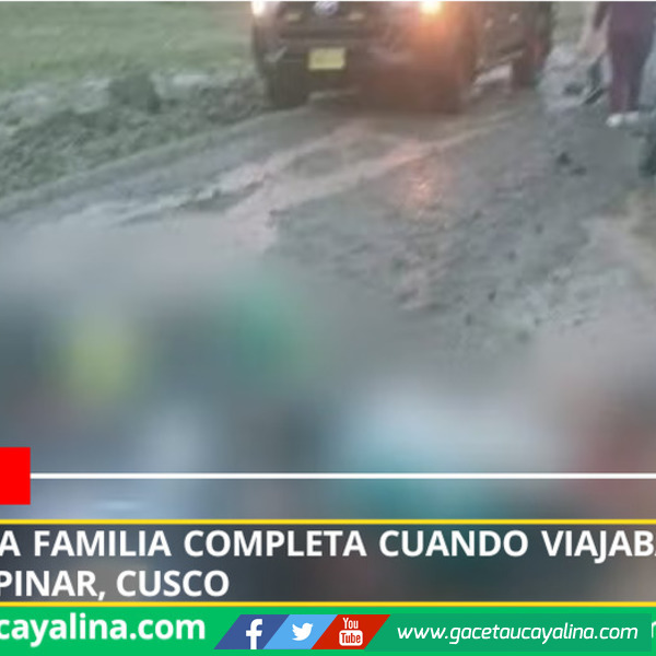 Rayo mata a familia completa cuando viajaban por ruta rural de Espinar, Cusco