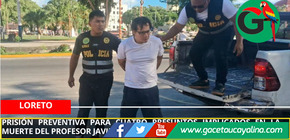 Dictan 12 meses de prisión preventiva a cuatro investigados por la muerte del profesor Javier Arce