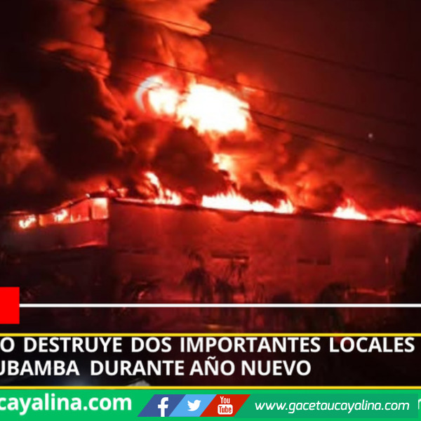 Celebración de Año Nuevo termina en tragedia por incendio en Atalaya