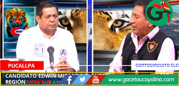 Edwin Miranda promete fiscalización sin colores políticos en Ucayali