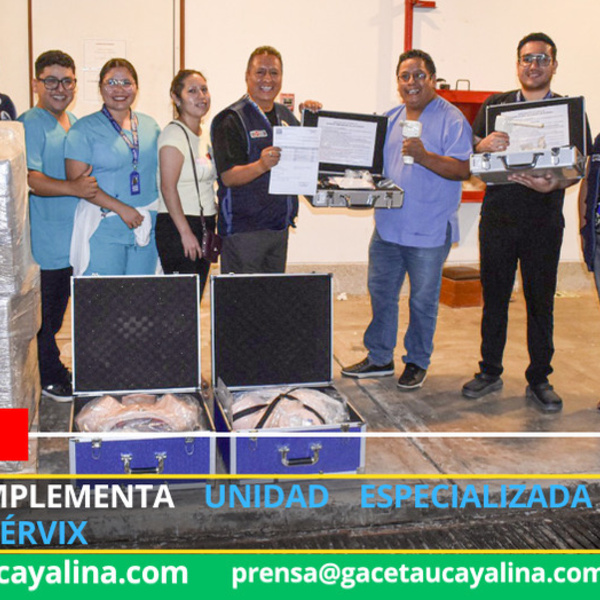 Atalaya implementa unidad especializada contra el cáncer de cérvix