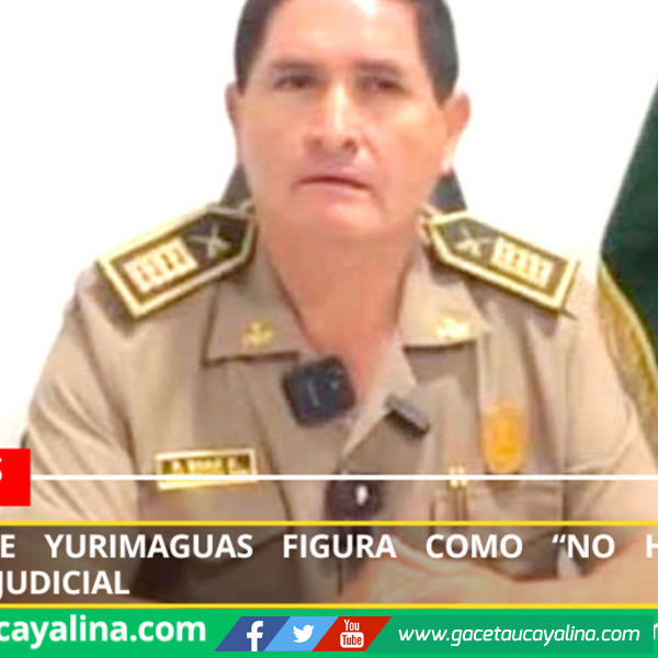 Comisario de Yurimaguas figura como “no habido” por requisitoria judicial