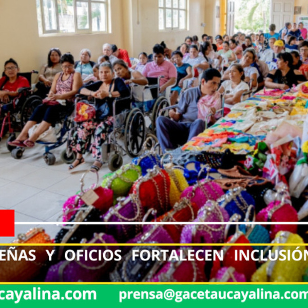 Lengua de señas y oficios fortalecen inclusión laboral en Pucallpa