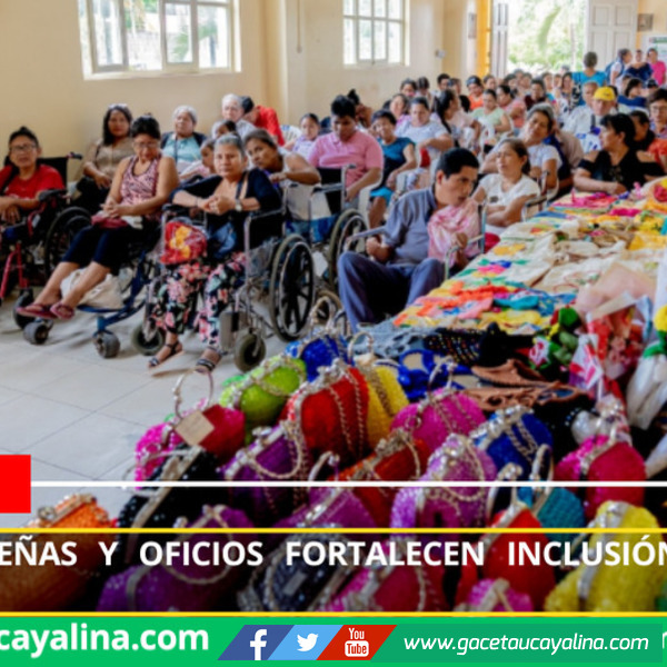 Lengua de señas y oficios fortalecen inclusión laboral en Pucallpa