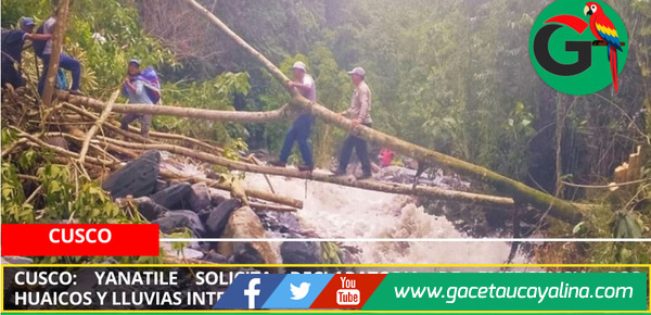 Cusco: Yanatile solicita declaratoria de emergencia por huaicos y lluvias intensas