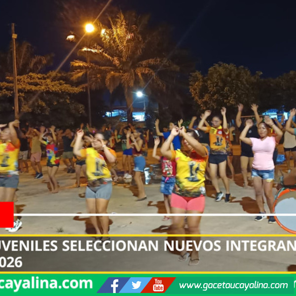 Comparsas juveniles seleccionan nuevos integrantes para los Carnavales 2026