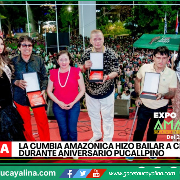 Pucallpa celebró sus 126 años con una gran fiesta amazónica