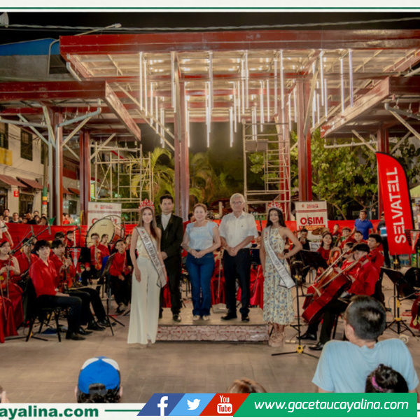 Pucallpa cierra su Semana Jubilar 2026 con música y fuegos artificiales