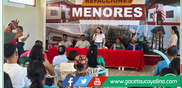 Alcaldesa de Coronel Portillo entrega local renovado y mejora aulas en Manantay