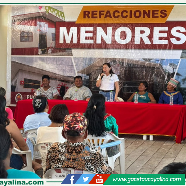 Alcaldesa de Coronel Portillo entrega local renovado y mejora aulas en Manantay