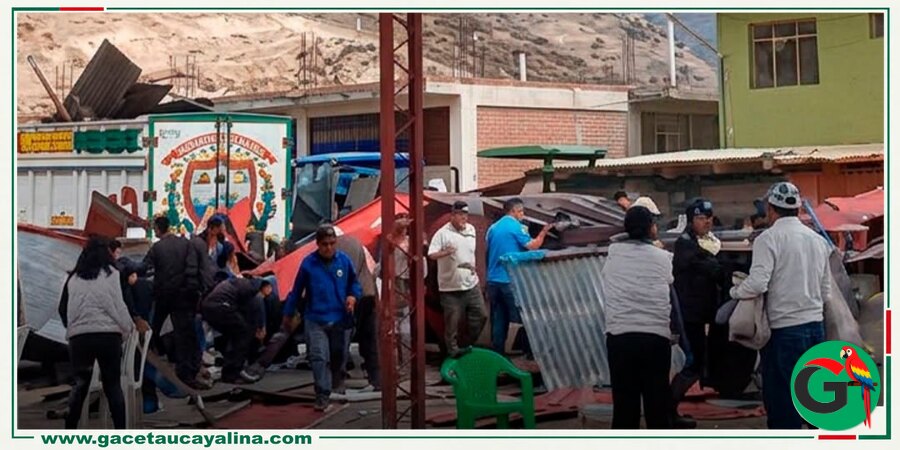 Junín: mujer de 74 años muere tras colapso de coliseo