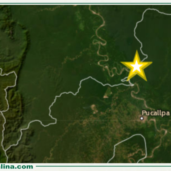 Movimiento sísmico de 4.5 se reportó a 65 kilómetros al norte de Pucallpa