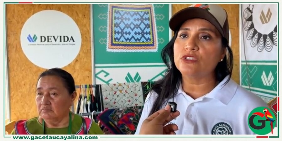 Artesana shipibo-konibo y Jefa Zonal de Devida de Pucallpa aclaran lo ocurrido durante la Expo Amazónica 2026