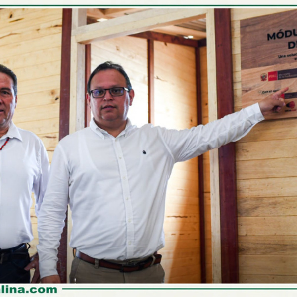 Ucayali presenta en la Expo Amazónica 2026 viviendas temporales de madera amazónica para atender emergencias