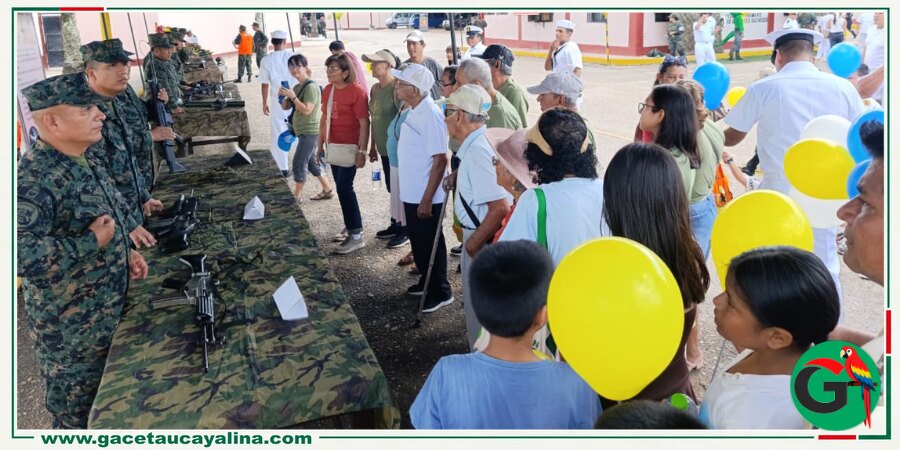 Cuarta Zona Naval realizó jornada de puertas abiertas en Pucallpa
