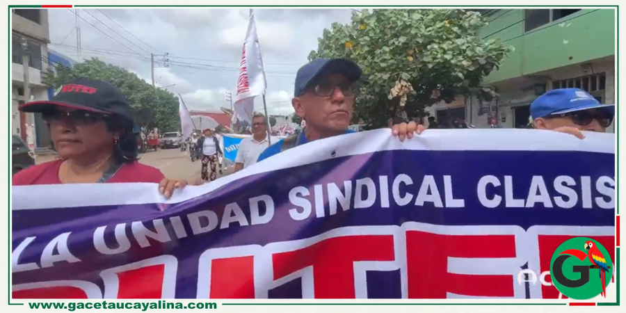 SUTEP acata paro en Ucayali y exige mayor presupuesto para educación