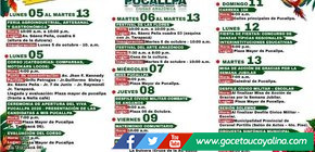 Pucallpa celebra su Semana Jubilar con cultura, tradición y espectáculos del 05 al 13 de octubre