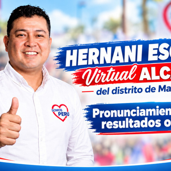 Hernani Escobar llama a la unidad tras resultados electorales en Manantay