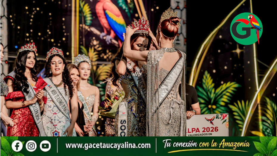 Valentina Navas es coronada Miss Pucallpa 2026 durante gala