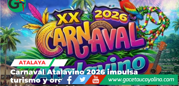 Carnaval Atalayino 2026 impulsa turismo y orgullo cultural desde el lunes 16 de febrero