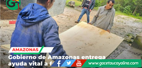 Gobierno de Amazonas entrega ayuda vital a familias golpeadas por lluvias