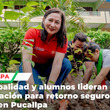 Arborización escolar impulsa inicio responsable del año en Pucallpa