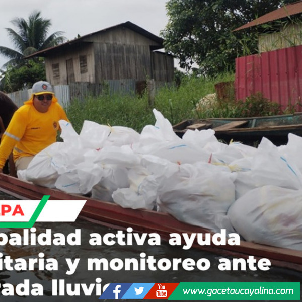 Empadronan damnificados por inundaciones tras crecida de ríos en Ucayali