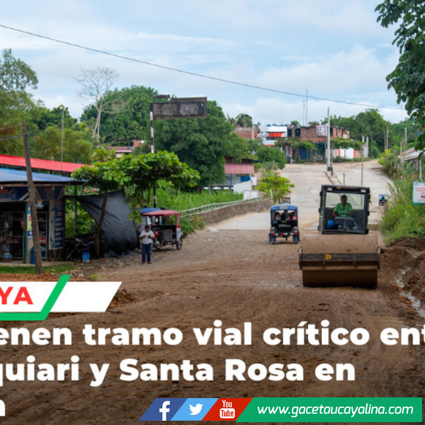 Ejecutan trabajos de emergencia en carretera clave de Atalaya