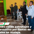 Aprueban planes de seguridad para Carnaval en Atalaya con patrullaje