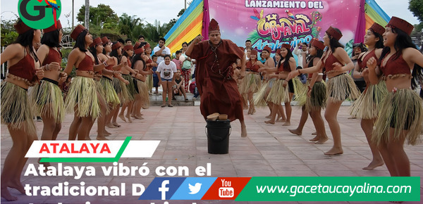 Despertar Atalayino inició carnaval con música y tradición en Atalaya