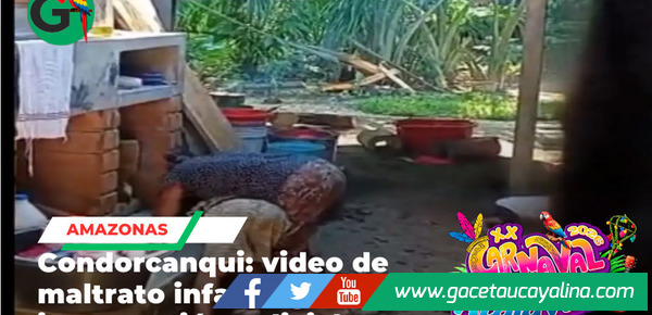 Madre es detenida tras agredir brutalmente a su hijo menor en Amazonas