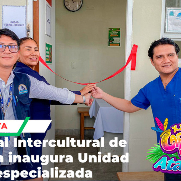 Hospital Intercultural de Atalaya inaugura Unidad Febril especializada