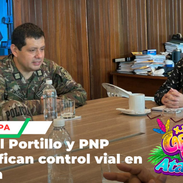 Municipalidad y PNP refuerzan tránsito y operativos antidrogas