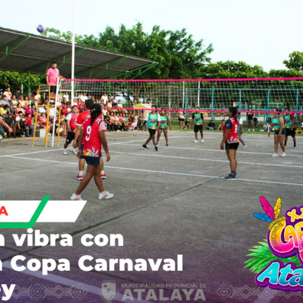 Más de quince equipos brillan en Copa Carnaval Atalayino 2026
