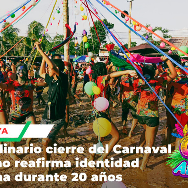 Atalaya celebró 20 años del Carnaval con unidad cultural
