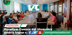 Alcaldesa impulsa trocha carrozable para integrar comunidades del Utuquinía amazónico