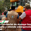 Gerente Territorial de Atalaya  supervisa trabajos y coordina mejoras viales en zona afectada